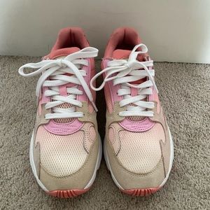 Adidas multi color block sneaker